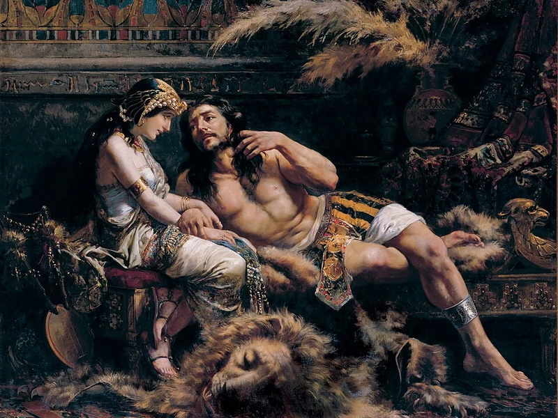 1844-Jose Etxenagusia Errazkin - Sansone e Dalila